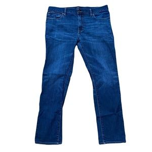 J. Crew The Driggs denim jeans 34 medium wash slim fit